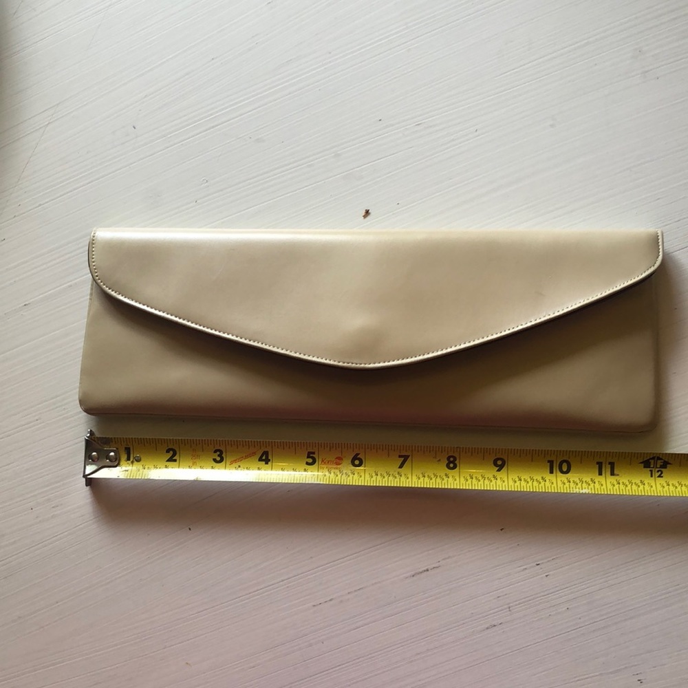 Vintage Bobbie Jerome Tan Leather Clutch